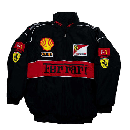 vintage-retro-Ferrari-f1-formel 1-jacke