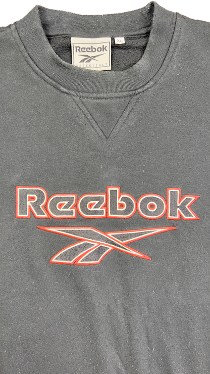 Vintage Reebook Sweater  - Schwarz- XL